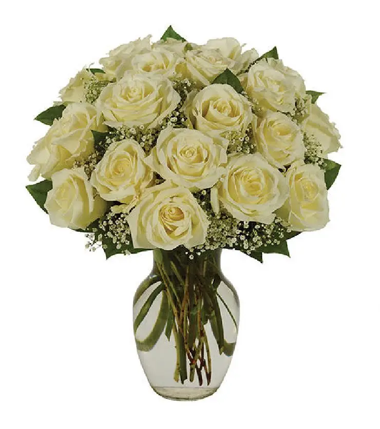 WHITE ROSE BOUQUET